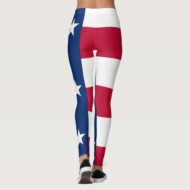 Leggings Drapeau du Texas (Dos)