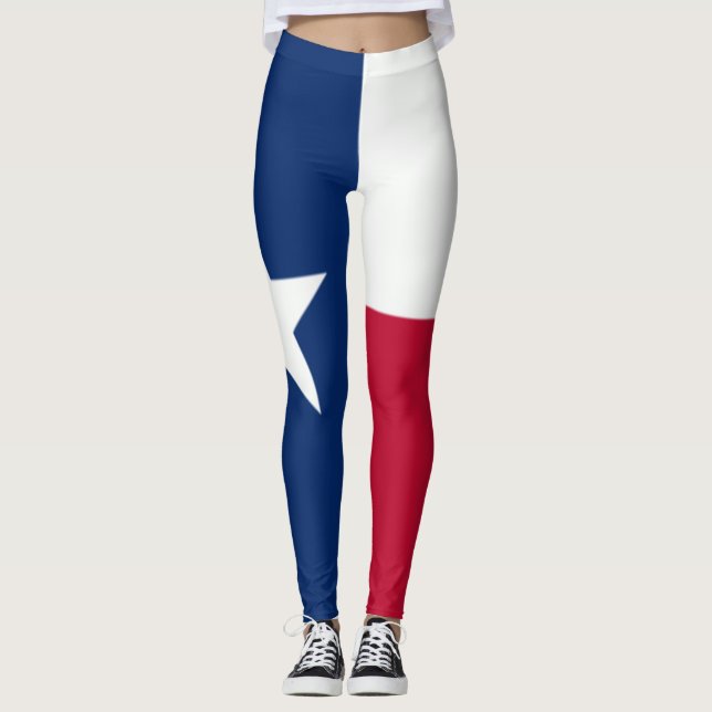Leggings Drapeau du Texas (Devant)