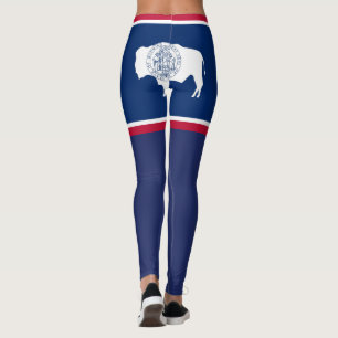 Leggings Drapeau du Wyoming