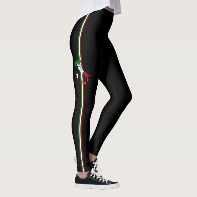 Leggings Drapeau italien (Droite)