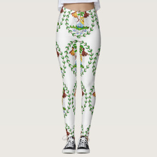 Leggings Drapeau Kriol bélizien du Belize