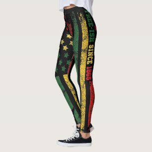 Leggings Drapeau libre vintage depuis 1865 
