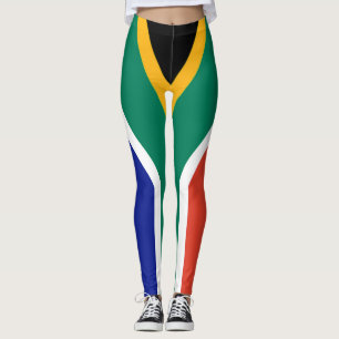 Leggings Drapeau Patriotique Afrique du Sud Bokke