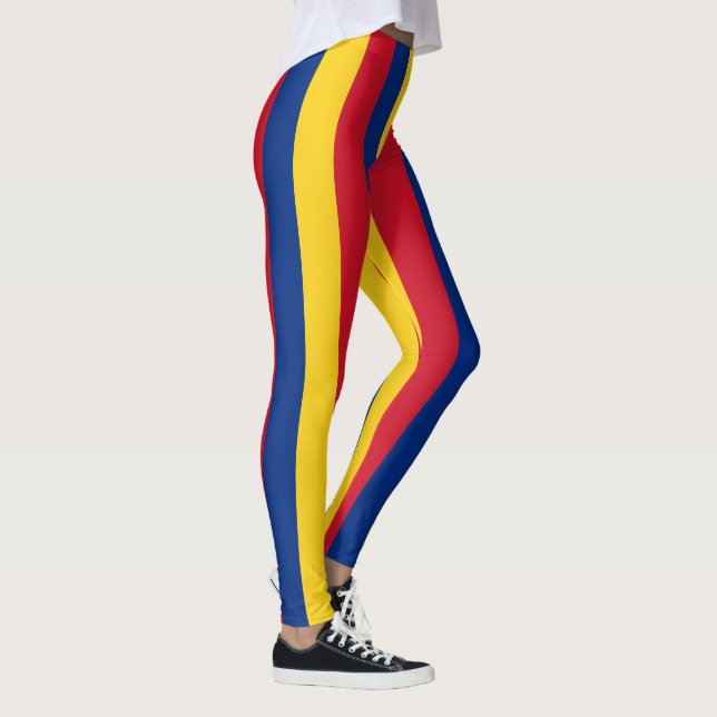 Leggings Drapeau roumain (Droite)