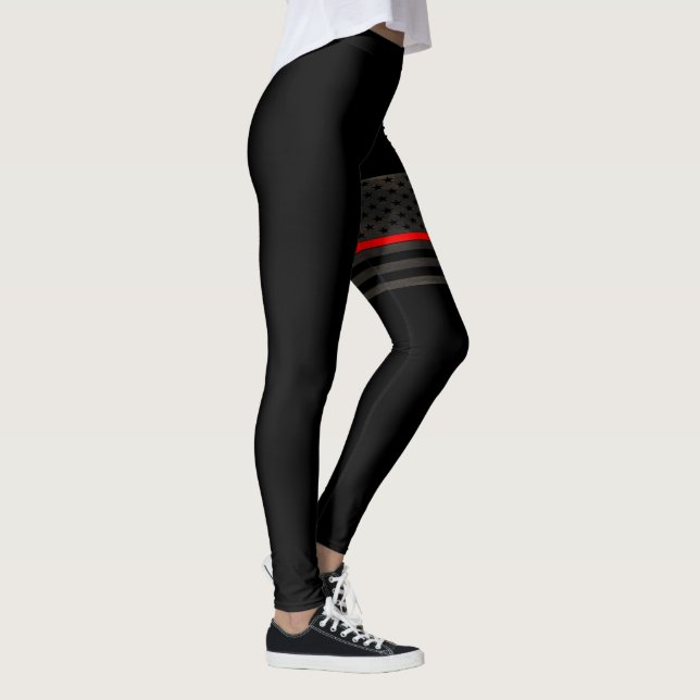 Leggings Drapeau rustique américain (Droite)