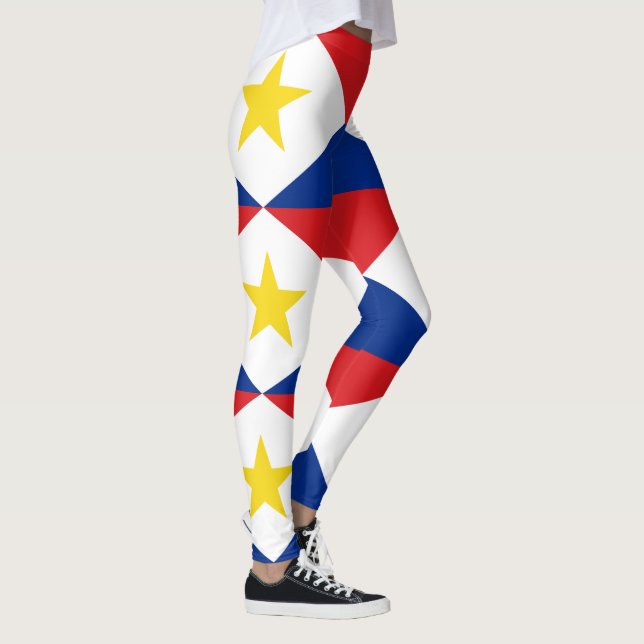 Leggings Drapeau Saba (Droite)