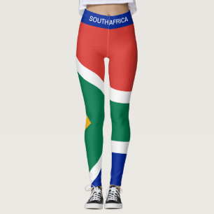 Leggings drapeau sud-africain