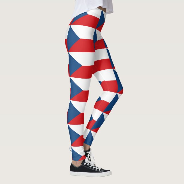 Leggings Drapeau tchèque (Droite)