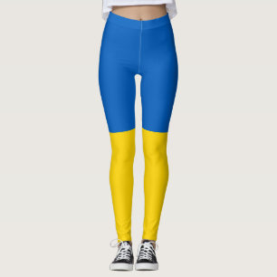Leggings Drapeau Ukraine
