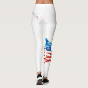 Leggings Drapeau, Velvet Tzigane