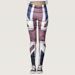 Leggings Drapeau vintage UK #11