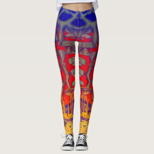 Leggings Dreamland psychédélique