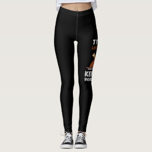 Leggings Drôle Drôle Turquie Tying Les Jambes Ensemble Th