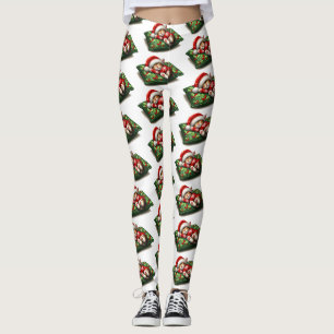 Leggings Drôle mignon Rêver Père Noël Kitty Klaws