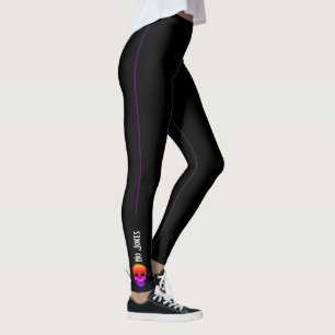 Leggings Drôle Pas De Plaisanterie Légèreté Du Crâne