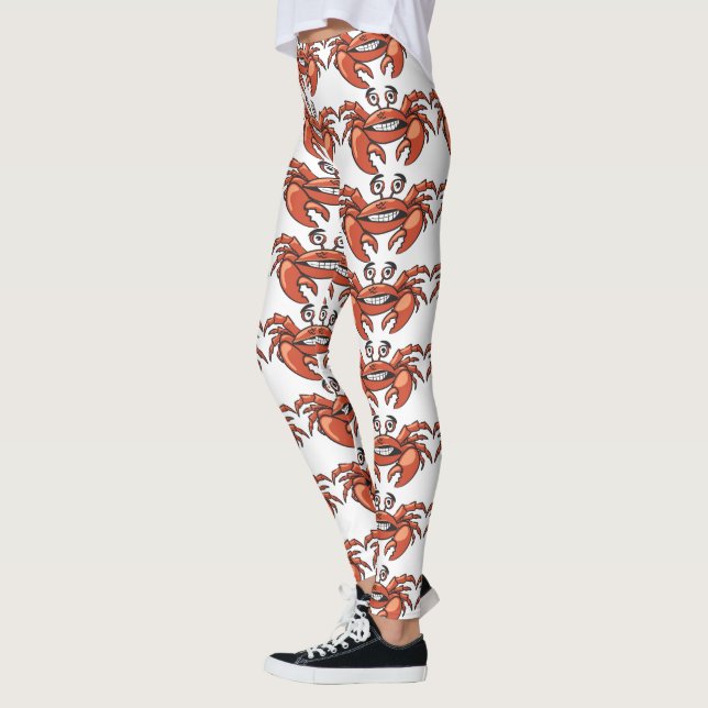 Leggings Drôle pattes de crabe (Gauche)