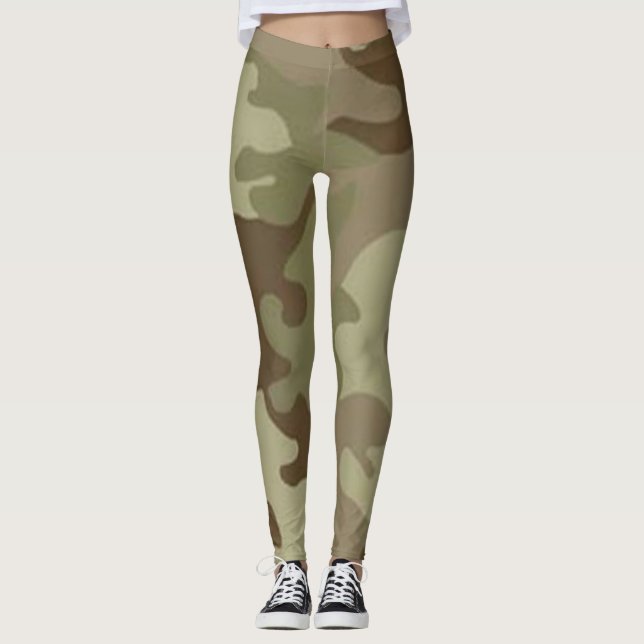 Leggings du camouflage de chêne Mossy (Devant)