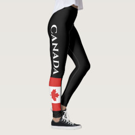 Leggings du Canada - Leggings de la fierté canadie