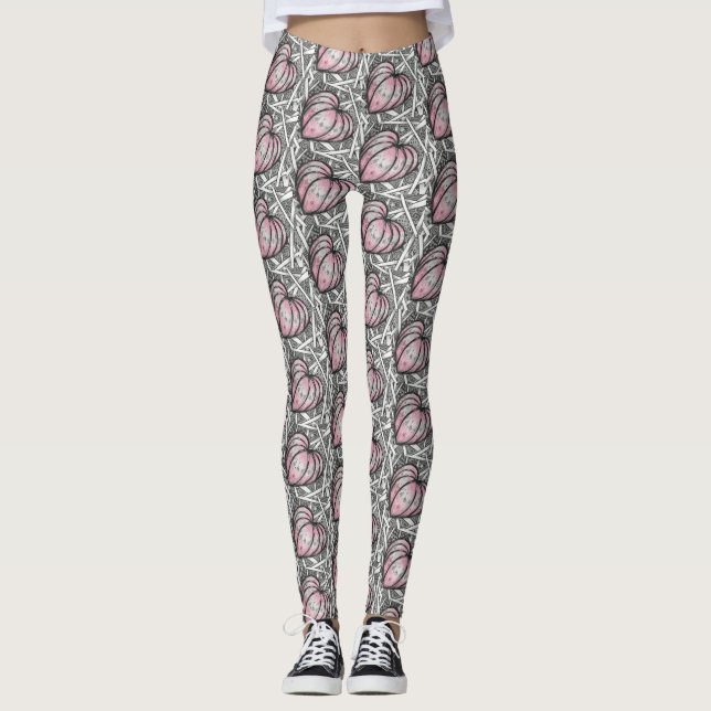 Leggings du coeur zen (Devant)