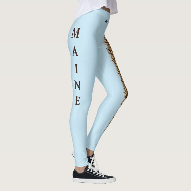 Leggings du cône de pin bleu du Maine (Droite)