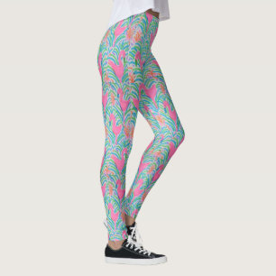 Leggings du Flamant rose Jungle Party