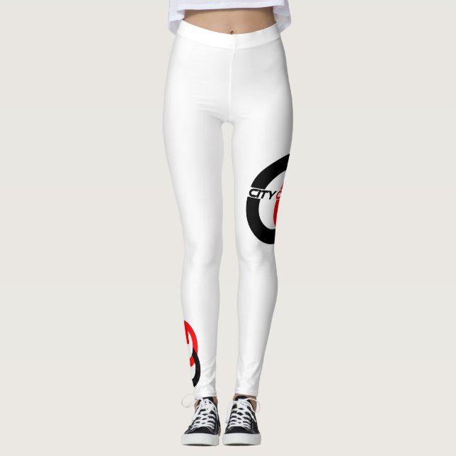 Leggings du logo de la ville de Dieu (Devant)