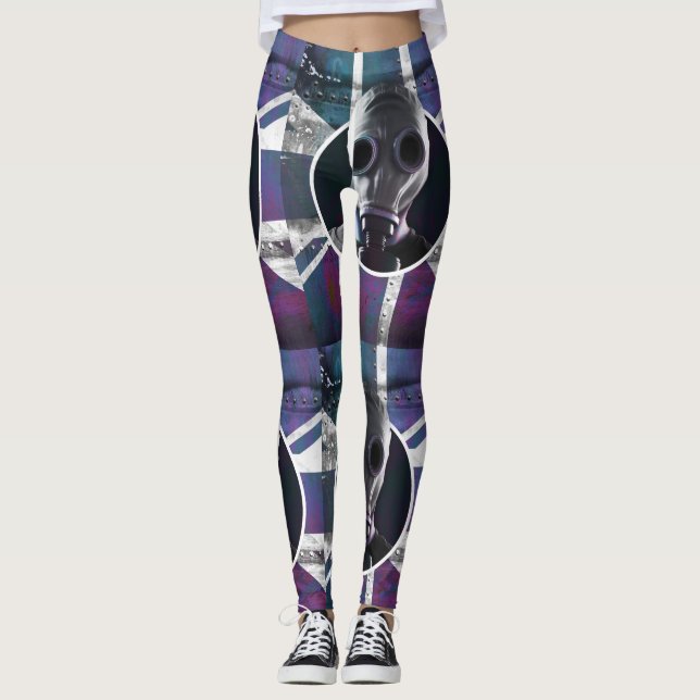 Leggings du masque à gaz britannique (Devant)