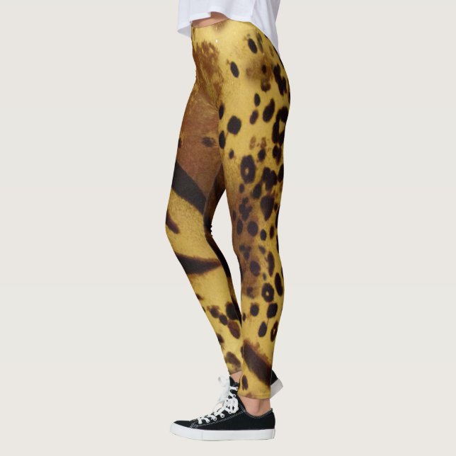 Leggings du salon Poster de animal rétro (Gauche)