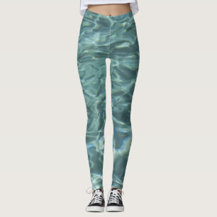 Leggings Eau bleue claire