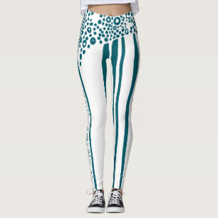Leggings eau sombre flux organique moderne rustique