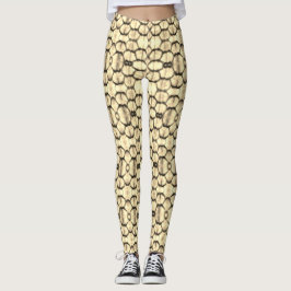 Leggings Échelles de reptiles