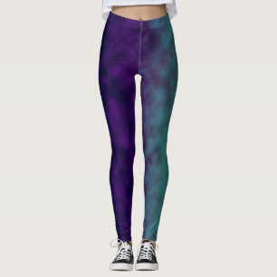 Leggings Échos de la marée d'améthyste