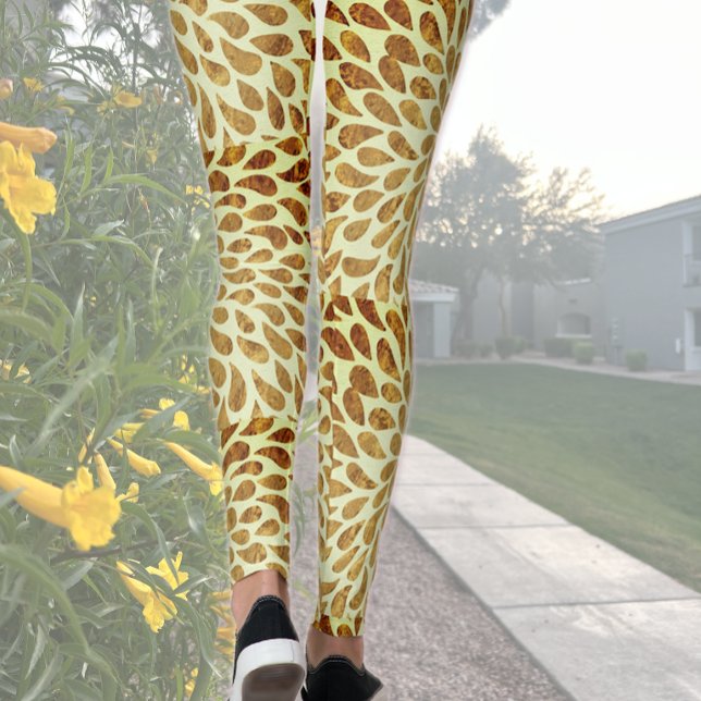 Leggings Éclaboussure dorée (Créateur téléchargé)
