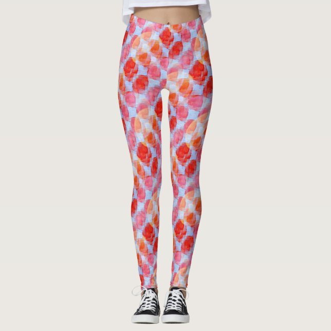 Leggings Éclat d'arrière - plan de texture de conception (Devant)