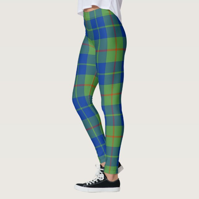 Leggings Ecosse Clan Barclay Chasse Femmes Tartan Anciennes (Gauche)