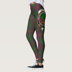 Leggings Ecosse Clan Cairns Chasse Crest Tartan Femmes