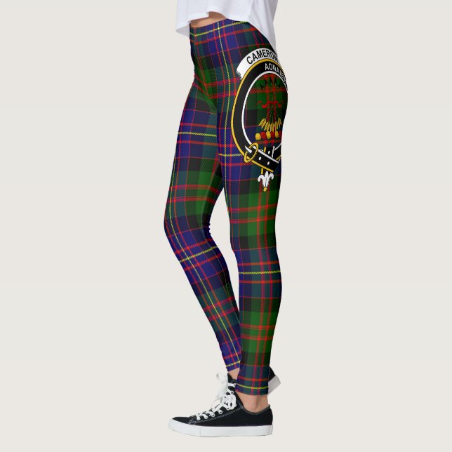 Leggings Ecosse Clan Cameron De Erracht Moderne Crest (Gauche)