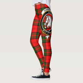 Leggings Ecosse Clan Dunbar Moderne Crest Tartan Femmes