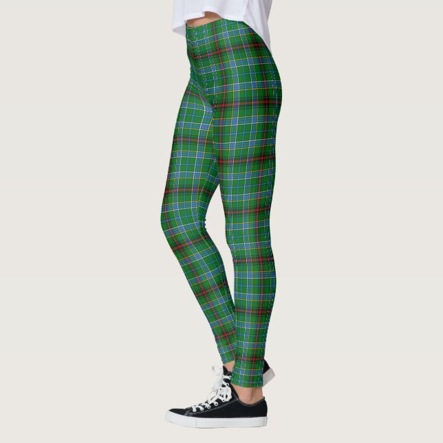 Leggings Ecosse Clan Duncan des femmes Sketraw Tartan (Gauche)