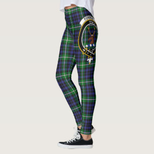 Leggings Ecosse Clan Forbes Lyon Court Crest Tartan Women