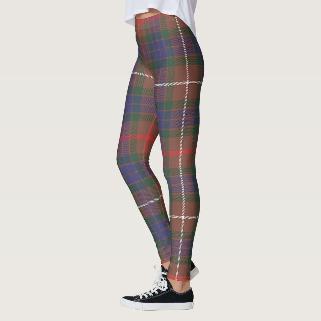 Leggings Ecosse Clan Fraser Chasse Femmes Tartan Modernes (Gauche)