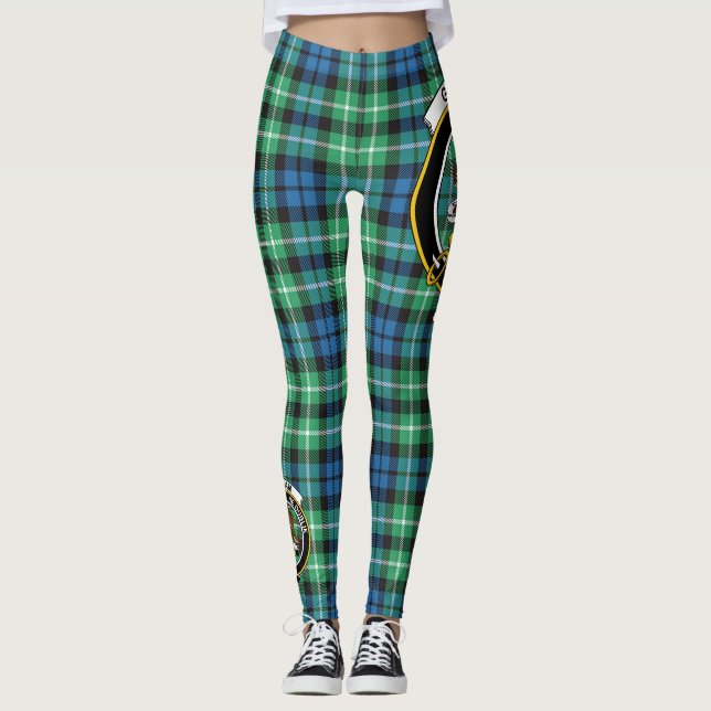 Leggings Ecosse Clan Graham De Montrose Ancienne Crest (Devant)