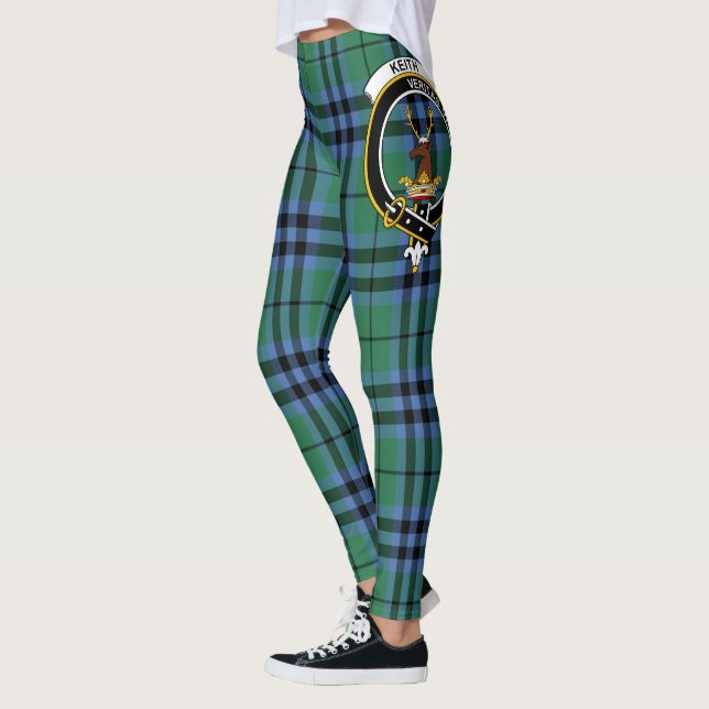Leggings Ecosse Clan Keith Ancienne Crest Tartan Femmes (Gauche)