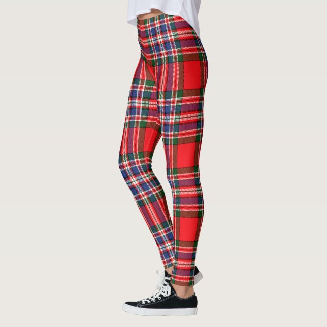 Leggings Ecosse Clan MacFarlane Moderne Tartan Femmes (Gauche)