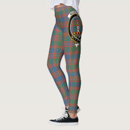 Leggings Ecosse Clan MacIntyre Crest Tartan Femmes