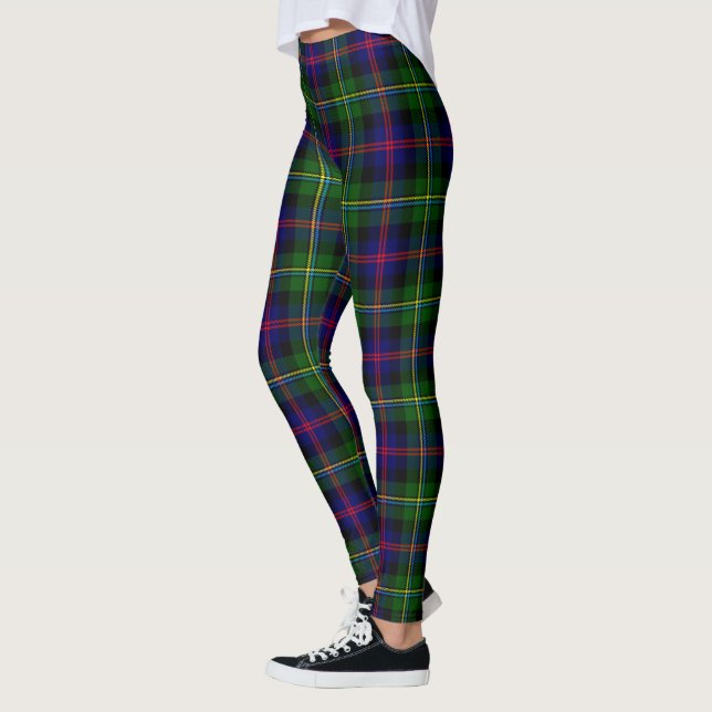 Leggings Ecosse Clan Malcolm Femmes tartes anciennes Leging (Gauche)