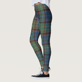 Leggings Ecosse Clan Nicolson Chasse Tartan antique