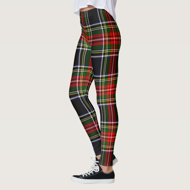 Leggings Ecosse Clan Stewart High Stewards Tartan Women (Gauche)