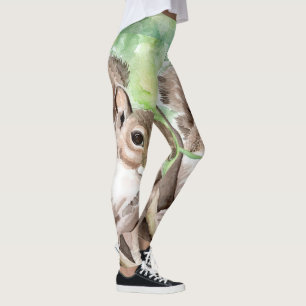 Leggings Écureuil sur vos pattes, jambières d'exercices d