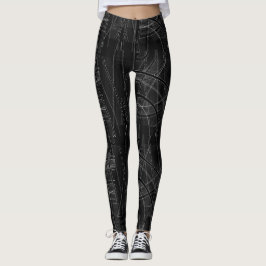 Leggings Edgy Tech Distorti Legings Plaid